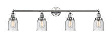 Innovations Lighting 215-PC-G54 - Bell - 4 Light - 42 inch - Polished Chrome - Adjustable Bath Vanity Light