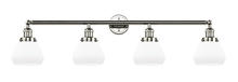 Innovations Lighting 215-PN-G171 - Fulton - 4 Light - 43 inch - Polished Nickel - Bath Vanity Light