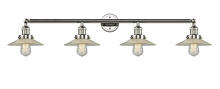 Innovations Lighting 215-PN-G2 - Halophane - 4 Light - 45 inch - Polished Nickel - Bath Vanity Light