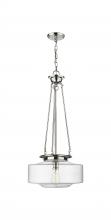 Innovations Lighting 221-1P-PN-G692-16 - Bridgeton - 1 Light - 16 inch - Polished Nickel - Chain Hung - Pendant