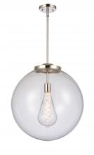 Innovations Lighting 221-1S-PN-G202-18 - Beacon - 1 Light - 18 inch - Polished Nickel - Cord hung - Pendant