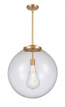 Innovations Lighting 221-1S-SG-G202-18 - Beacon - 1 Light - 18 inch - Satin Gold - Cord hung - Pendant