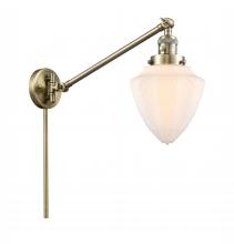 Innovations Lighting 237-AB-G661-7 - Bullet - 1 Light - 7 inch - Antique Brass - Swing Arm