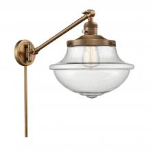 Innovations Lighting 237-BB-G544 - Oxford - 1 Light - 12 inch - Brushed Brass - Swing Arm