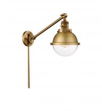 Innovations Lighting 237-BB-HFS-62-BB-LED - Hampden - 1 Light - 7 inch - Brushed Brass - Swing Arm