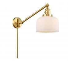 Innovations Lighting 237-SG-G71 - Bell - 1 Light - 8 inch - Satin Gold - Swing Arm