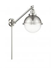 Innovations Lighting 237-SN-HFS-82-SN - Hampden - 1 Light - 9 inch - Brushed Satin Nickel - Swing Arm