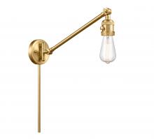 Innovations Lighting 237NH-SG - Bare Bulb Swing Arm With Switch