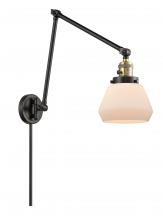 Innovations Lighting 238-BAB-G171 - Fulton - 1 Light - 8 inch - Black Antique Brass - Swing Arm