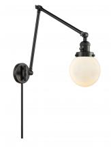 Innovations Lighting 238-BK-G201-6 - Beacon - 1 Light - 6 inch - Matte Black -Adjustable Swing Arm