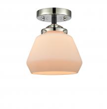 Innovations Lighting 284-1C-BPN-G171 - Fulton - 1 Light - 7 inch - Black Polished Nickel - Semi-Flush Mount