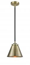 Innovations Lighting 284-1S-BAB-M13-AB-LED - Appalachian - 1 Light - 8 inch - Black Antique Brass - Cord hung - Mini Pendant