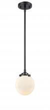 Innovations Lighting 284-1S-OB-G201-6 - Beacon - 1 Light - 6 inch - Oil Rubbed Bronze - Cord hung - Mini Pendant