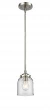 Innovations Lighting 284-1S-SN-G52 - Bell - 1 Light - 5 inch - Brushed Satin Nickel - Cord hung - Mini Pendant