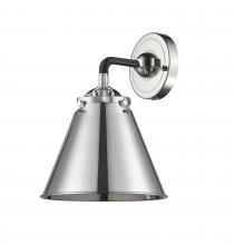 Innovations Lighting 284-1W-BPN-M13-PN - Appalachian - 1 Light - 8 inch - Black Polished Nickel - Sconce