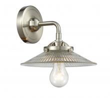 Innovations Lighting 284-1W-SN-G2-LED - Halophane 1 Light Sconce