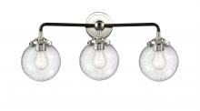 Innovations Lighting 284-3W-BPN-G204-6 - Beacon - 3 Light - 24 inch - Black Polished Nickel - Bath Vanity Light