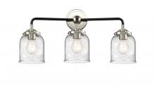 Innovations Lighting 284-3W-BPN-G54 - Bell - 3 Light - 23 inch - Black Polished Nickel - Bath Vanity Light