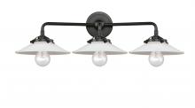 Innovations Lighting 284-3W-OB-G1 - Halophane 3 Light Bath Vanity Light