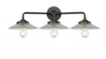 Innovations Lighting 284-3W-OB-G2-LED - Halophane 3 Light Bath Vanity Light