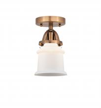 Innovations Lighting 288-1C-AC-G181S - Canton - 1 Light - 5 inch - Antique Copper - Semi-Flush Mount