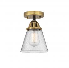 Innovations Lighting 288-1C-BAB-G64 - Cone - 1 Light - 6 inch - Black Antique Brass - Semi-Flush Mount