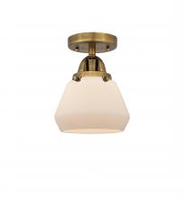 Innovations Lighting 288-1C-BB-G171 - Fulton - 1 Light - 7 inch - Brushed Brass - Semi-Flush Mount