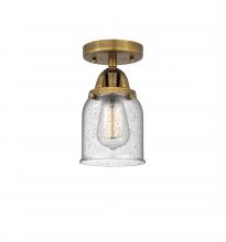 Innovations Lighting 288-1C-BB-G54 - Bell - 1 Light - 5 inch - Brushed Brass - Semi-Flush Mount