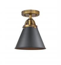 Innovations Lighting 288-1C-BB-M13-BK - Appalachian - 1 Light - 8 inch - Brushed Brass - Semi-Flush Mount