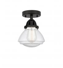 Innovations Lighting 288-1C-BK-G324 - Olean - 1 Light - 7 inch - Matte Black - Semi-Flush Mount