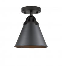 Innovations Lighting 288-1C-BK-M13-BK - Appalachian - 1 Light - 8 inch - Matte Black - Semi-Flush Mount