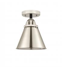 Innovations Lighting 288-1C-BPN-M13-PN - Appalachian - 1 Light - 8 inch - Black Polished Nickel - Semi-Flush Mount