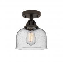 Innovations Lighting 288-1C-OB-G74 - Bell - 1 Light - 8 inch - Oil Rubbed Bronze - Semi-Flush Mount