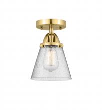 Innovations Lighting 288-1C-SG-G64 - Cone - 1 Light - 6 inch - Satin Gold - Semi-Flush Mount