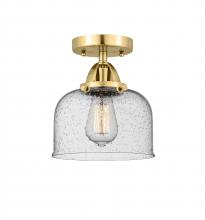 Innovations Lighting 288-1C-SG-G74 - Bell - 1 Light - 8 inch - Satin Gold - Semi-Flush Mount