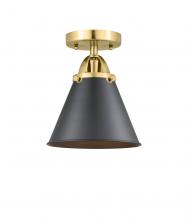 Innovations Lighting 288-1C-SG-M13-BK - Appalachian - 1 Light - 8 inch - Satin Gold - Semi-Flush Mount