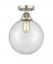 Innovations Lighting 288-1C-SN-G202-10 - Beacon - 1 Light - 10 inch - Brushed Satin Nickel - Semi-Flush Mount