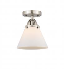 Innovations Lighting 288-1C-SN-G41 - Cone - 1 Light - 8 inch - Brushed Satin Nickel - Semi-Flush Mount