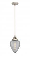 Innovations Lighting 288-1S-SN-G165 - Geneseo - 1 Light - 7 inch - Brushed Satin Nickel - Cord hung - Mini Pendant