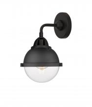 Innovations Lighting 288-1W-BK-HFS-62-BK - Hampden - 1 Light - 7 inch - Matte Black - Sconce