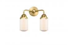 Innovations Lighting 288-2W-SG-G311 - Dover - 2 Light - 13 inch - Satin Gold - Bath Vanity Light