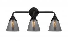 Innovations Lighting 288-3W-BK-G63-LED - Cone - 3 Light - 24 inch - Matte Black - Bath Vanity Light