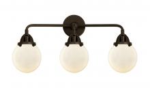 Innovations Lighting 288-3W-OB-G201-6 - Beacon - 3 Light - 24 inch - Oil Rubbed Bronze - Bath Vanity Light