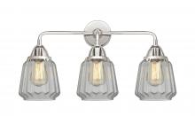 Innovations Lighting 288-3W-PC-G142 - Chatham - 3 Light - 24 inch - Polished Chrome - Bath Vanity Light