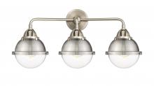 Innovations Lighting 288-3W-SN-HFS-62-SN - Hampden - 3 Light - 25 inch - Brushed Satin Nickel - Bath Vanity Light