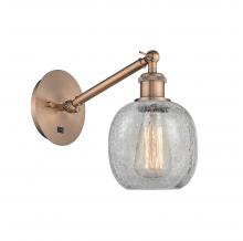 Innovations Lighting 317-1W-AC-G105 - Belfast - 1 Light - 6 inch - Antique Copper - Sconce