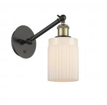 Innovations Lighting 317-1W-BAB-G341 - Hadley - 1 Light - 5 inch - Black Antique Brass - Sconce