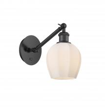 Innovations Lighting 317-1W-BK-G461-6 - Norfolk - 1 Light - 6 inch - Matte Black - Sconce