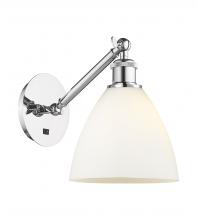 Innovations Lighting 317-1W-PC-GBD-751 - Bristol - 1 Light - 8 inch - Polished Chrome - Sconce