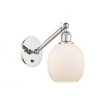 Innovations Lighting 317-1W-PN-G101 - Belfast - 1 Light - 6 inch - Polished Nickel - Sconce